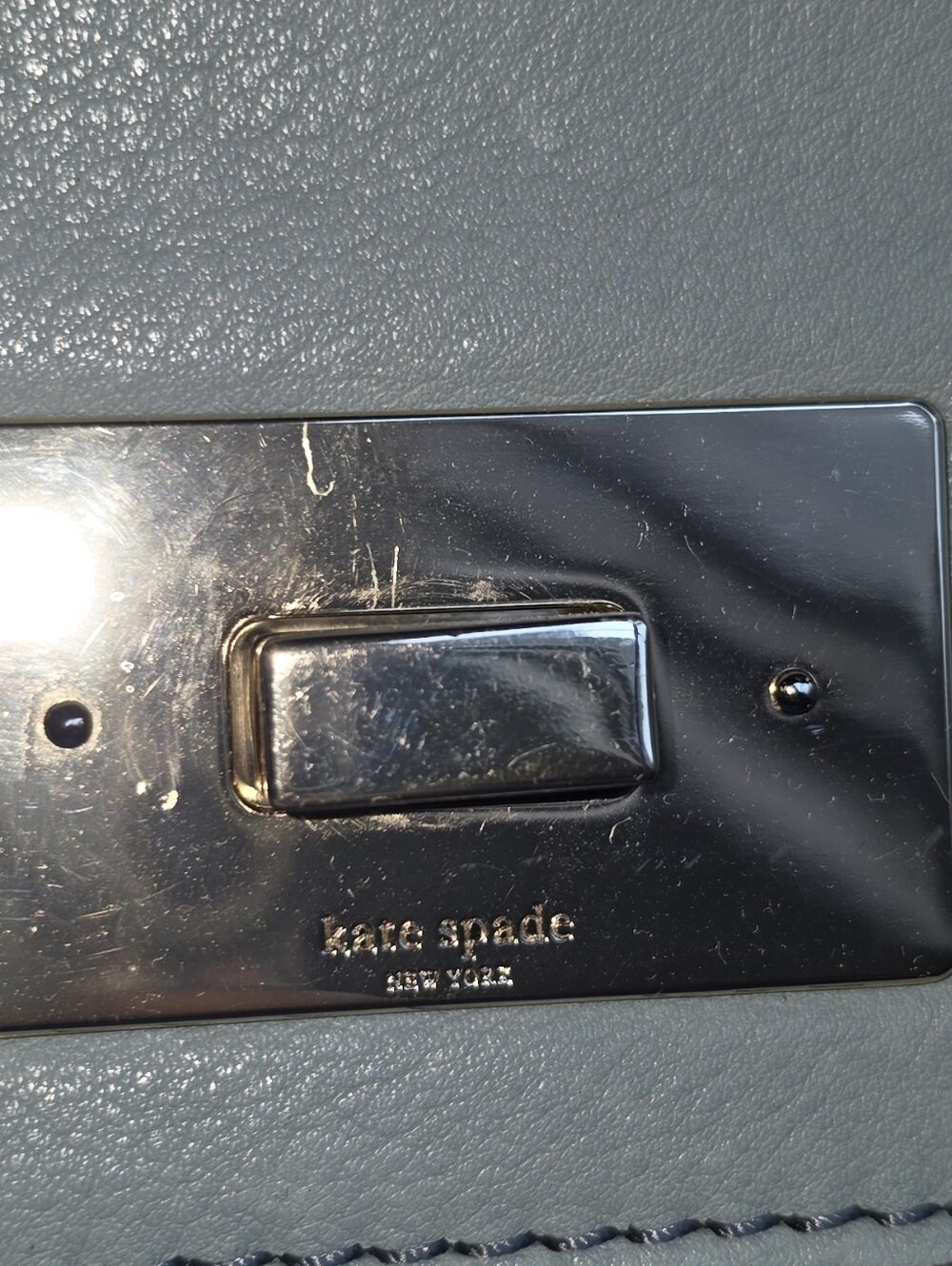 Kate Spade Blue Brighton Crossbody Bag - Picture 2 of 7